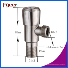 Fyeer haute qualité 304 en acier inoxydable brossé angle bon marché Vlave